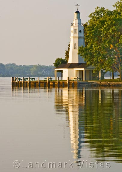 Neenah Lighthouse Reflections